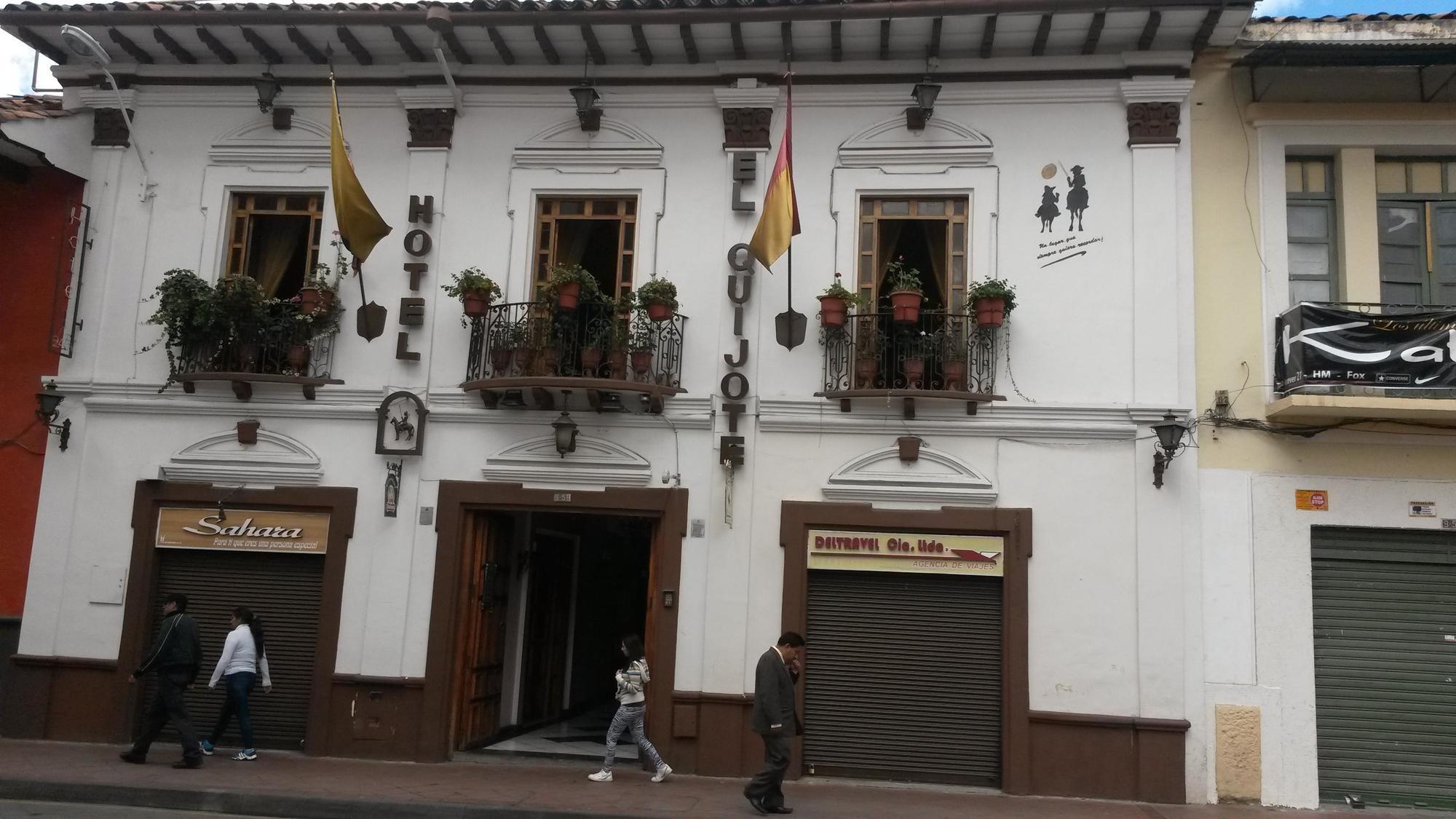 Hotel El Quijote Cuenca Exteriör bild